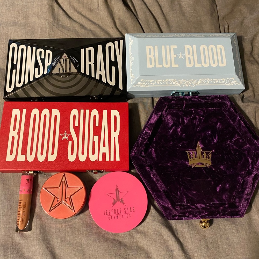 Jeffree Star Eyeshadow palette bundle